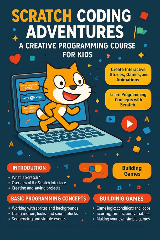 🎮 Scratch Coding Adventures: A Creative Programming Course for Kids