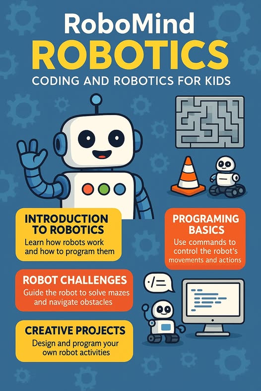 🤖 RoboMind Robotics: Coding and Robotics for Kids