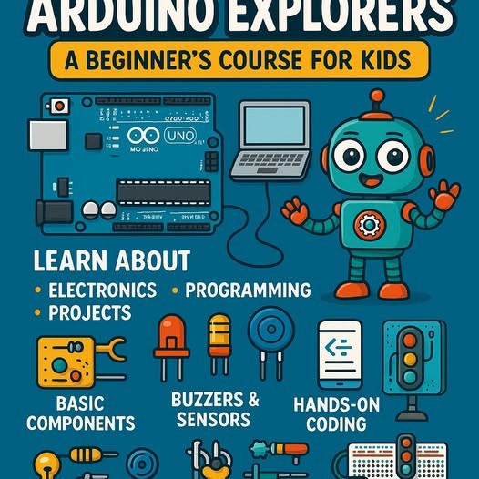 🧑‍🏫 Arduino Explorers: A Beginner’s Course for Kids
