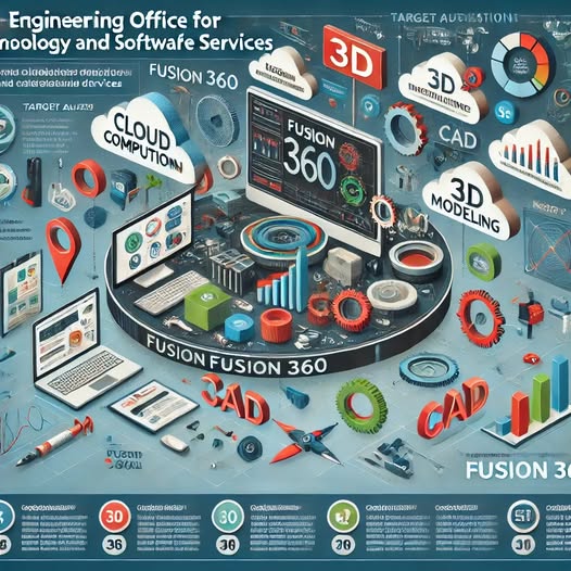 🧩 Fusion 360 – Cloud 3D Modeling & Simulation