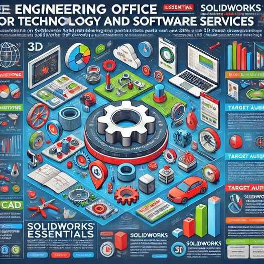 🧩 SolidWorks Essentials – 3D CAD for Mechanical Design