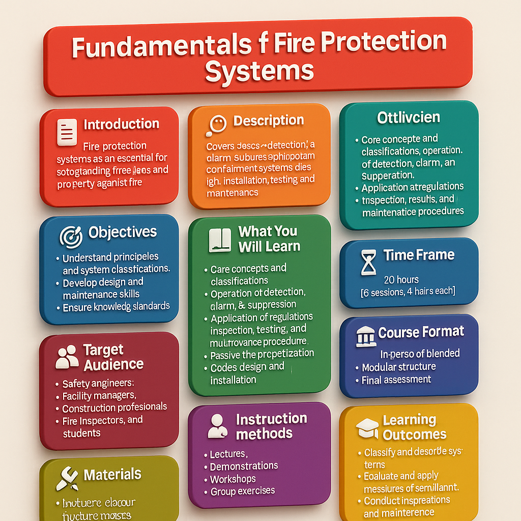 Fundamentals of Fire Protection Systems