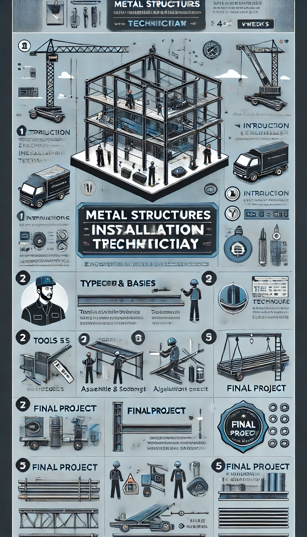 🛠️ Metal Structures Installation